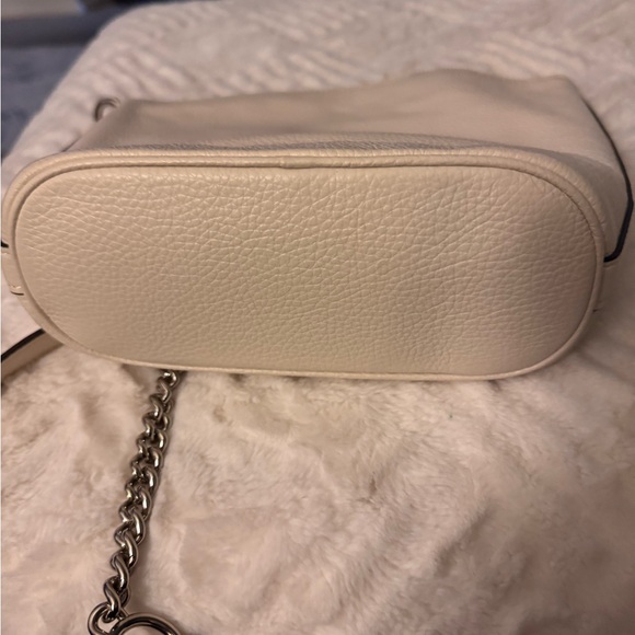Coach Cream Studded Leather Crossbody Bag - Picture 5 of 6